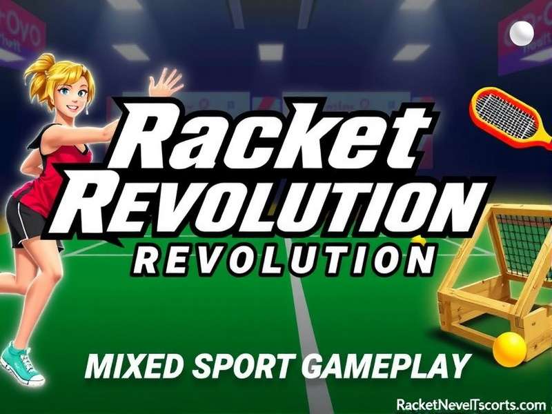 Racket Revolution Banner - Featuring Mixed Racket Sports Gameplay